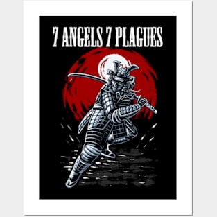 7 ANGELS 7 PLAGUES MERCH VTG Posters and Art